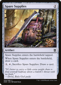 Spare Supplies [Zendikar Rising]
