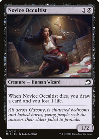 Novice Occultist [Innistrad: Midnight Hunt]