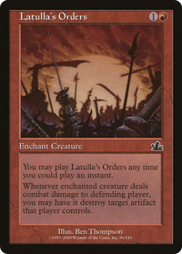 Latulla's Orders [Prophecy]