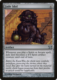 Jade Idol [Champions of Kamigawa]