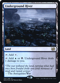 Underground River [The Brothers' War Prerelease Promos]