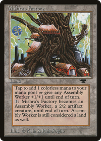 Mishra's Factory (Light Green Background) [Antiquities]