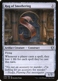 Rug of Smothering [Commander Legends: Battle for Baldur's Gate]
