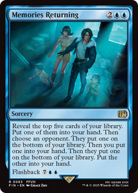 Memories Returning -  Foil (FIN-063) - FINAL FANTASY