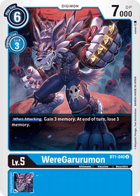 WereGarurumon [BT1-040] [Release Special Booster Ver.1.0]