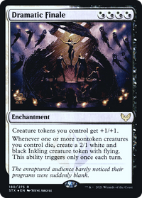 Dramatic Finale [Strixhaven: School of Mages Prerelease Promos]