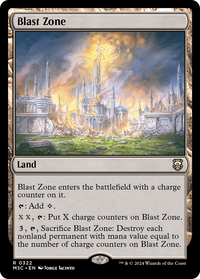 Blast Zone -  Foil (M3C-322) - Modern Horizons 3 Commander