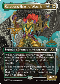 Caradora, Heart of Alacria (Borderless) -  (Borderless) (DFT-362) - Aetherdrift