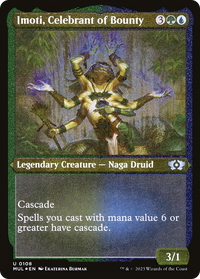 Imoti, Celebrant of Bounty (Foil Etched) -  Foil (MUL-108) - Multiverse Legends