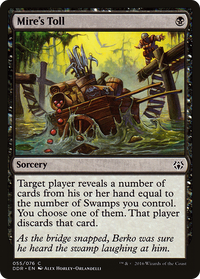 Mire's Toll [Duel Decks: Nissa vs. Ob Nixilis]
