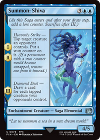 Summon: Shiva - : (enchantment) (FIN-078) - FINAL FANTASY
