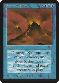 Volcanic Eruption [Alpha Edition]