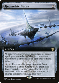 Geometric Nexus (Extended Art) [Commander 2021]
