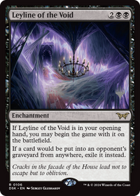 Leyline of the Void (Promo Pack) [Duskmourn: House of Horror Promos]