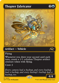 Thopter Fabricator -  Foil (DFT-441) - Aetherdrift