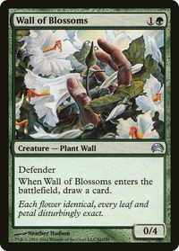 Wall of Blossoms (PC2-081) - Planechase 2012 Foil