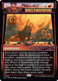 Wheel of Misfortune (SLD-1959) - Secret Lair Drop Foil