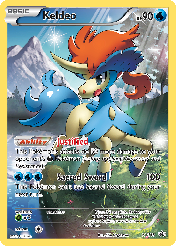 Keldeo (XY118) [XY: Black Star Promos]