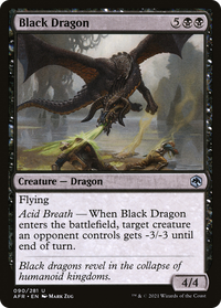 Black Dragon [Dungeons & Dragons: Adventures in the Forgotten Realms]