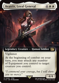 Beatrix, Loyal General - : (Extended Art) (FIN-426) - FINAL FANTASY
