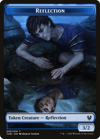 Reflection Token [Theros Beyond Death Tokens]