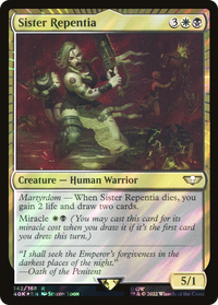 Sister Repentia (Surge Foil) [Warhammer 40,000]