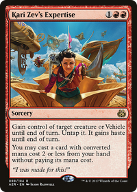 Kari Zev's Expertise [Aether Revolt]