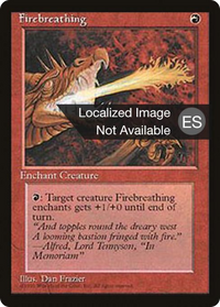 Firebreathing [Fourth Edition (Foreign Black Border)]
