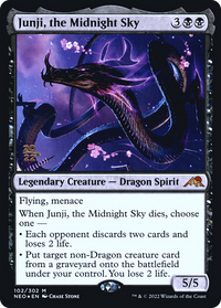 Junji, the Midnight Sky [Kamigawa: Neon Dynasty Prerelease Promos]