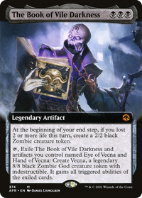 The Book of Vile Darkness (Extended Art) [Dungeons & Dragons: Adventures in the Forgotten Realms]