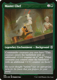 Master Chef (CLB-519) - Commander Legends: Battle for Baldur's Gate Foil