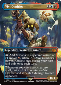 Vivi Ornitier -  (Borderless) Foil (FIN-321) - FINAL FANTASY