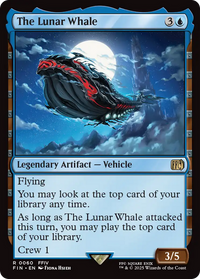 The Lunar Whale -  Foil (FIN-060) - FINAL FANTASY