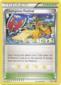 Champions Festival - XY27 (2014 Top Thirty-Two)  - Holofoil XY Promos - Promo