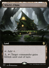 Witch's Clinic (Extended Art) [Commander 2021]
