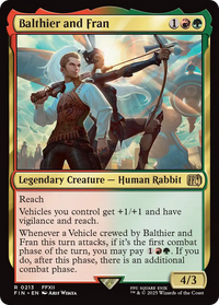 Balthier and Fran -  Foil (FIN-213) - FINAL FANTASY