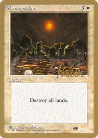Armageddon (Preston Poulter) (SB) [Pro Tour Collector Set]