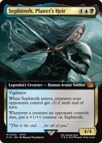 Sephiroth, Planet's Heir - : (Extended Art) (FIN-505) - FINAL FANTASY