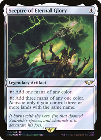 Sceptre of Eternal Glory (Surge Foil) [Warhammer 40,000]