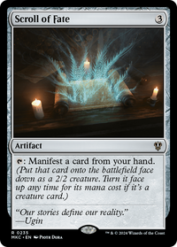 Scroll of Fate [Murders at Karlov Manor Commander]