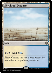 Skycloud Expanse -  (BLC-332) - Bloomburrow Commander