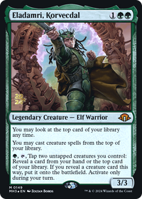 Eladamri, Korvecdal [Modern Horizons 3 Prerelease Promos]