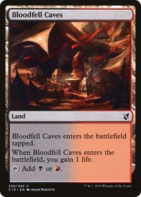 Bloodfell Caves [Commander 2019]