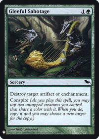 Gleeful Sabotage [Mystery Booster]