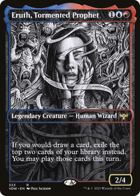 Eruth, Tormented Prophet (Showcase Eternal Night) [Innistrad: Crimson Vow]