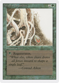 Wall of Brambles [Revised Edition]