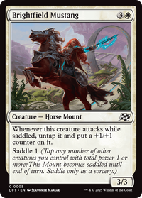 Brightfield Mustang -  (DFT-005) - Aetherdrift
