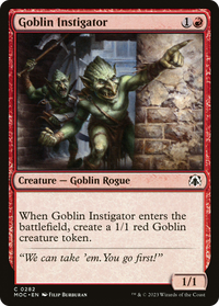 Goblin Instigator [March of the Machine Commander]