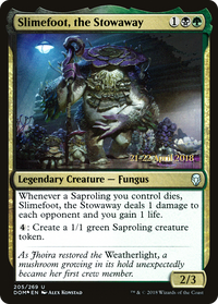 Slimefoot, the Stowaway [Dominaria Prerelease Promos]