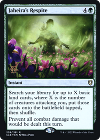 Jaheira's Respite [Commander Legends: Battle for Baldur's Gate Prerelease Promos]